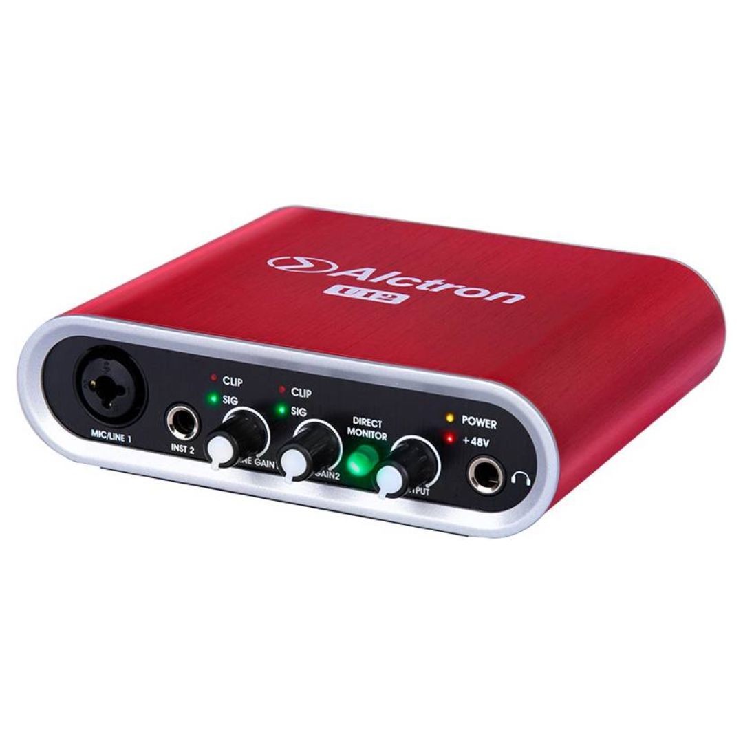 INTERFAZ25 Alctron U12 | Interfaz de Audio USB 24bit/96kHz