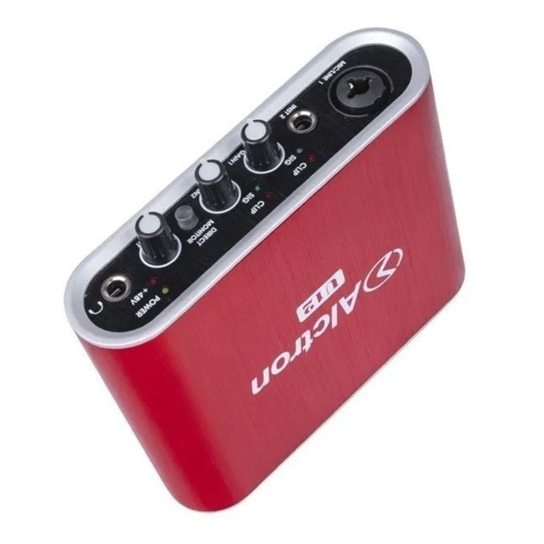 INTERFAZ25 Alctron U12 | Interfaz de Audio USB 24bit/96kHz