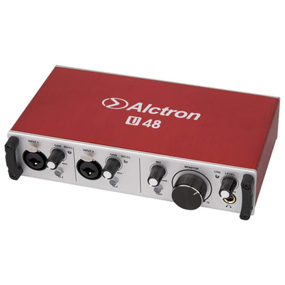 INTERFAZ26 Alctron U48 | Interfaz de Audio USB 2 Canales 24bit/192kHz