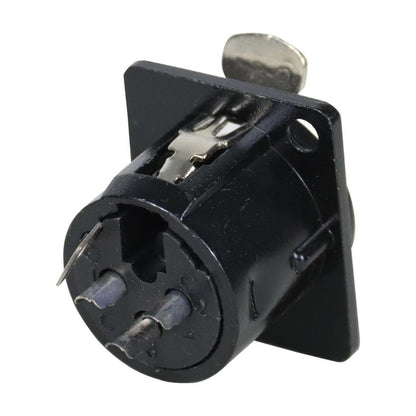 UNIVERSAL JA-155 | JACK CANON CHASIS METALICO NEGRO