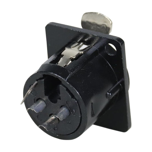 UNIVERSAL JA-155 | JACK CANON CHASIS METALICO NEGRO