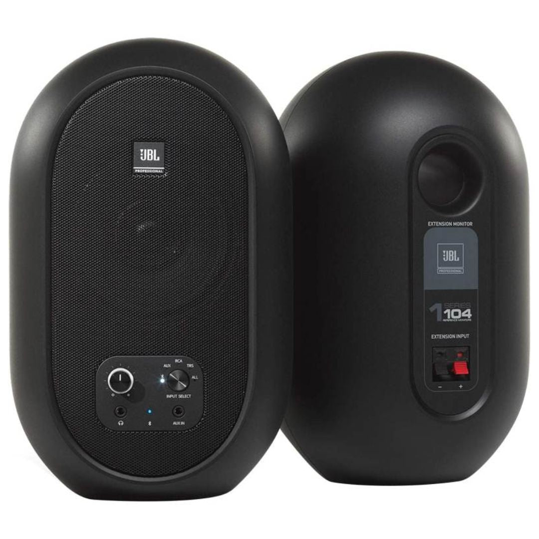 JBL 104BT Black | Monitores de Estudio Activos de 4.5" con Bluetooth