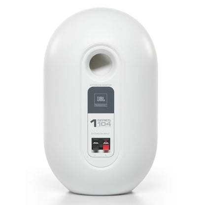 JBL 104BT White | Monitores de Estudio Activos 4.5” con Bluetooth