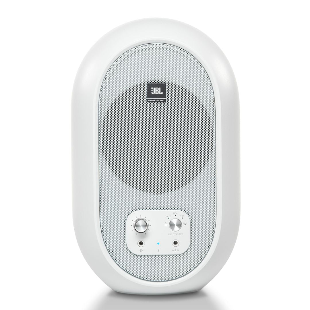 JBL 104BT White | Monitores de Estudio Activos 4.5” con Bluetooth