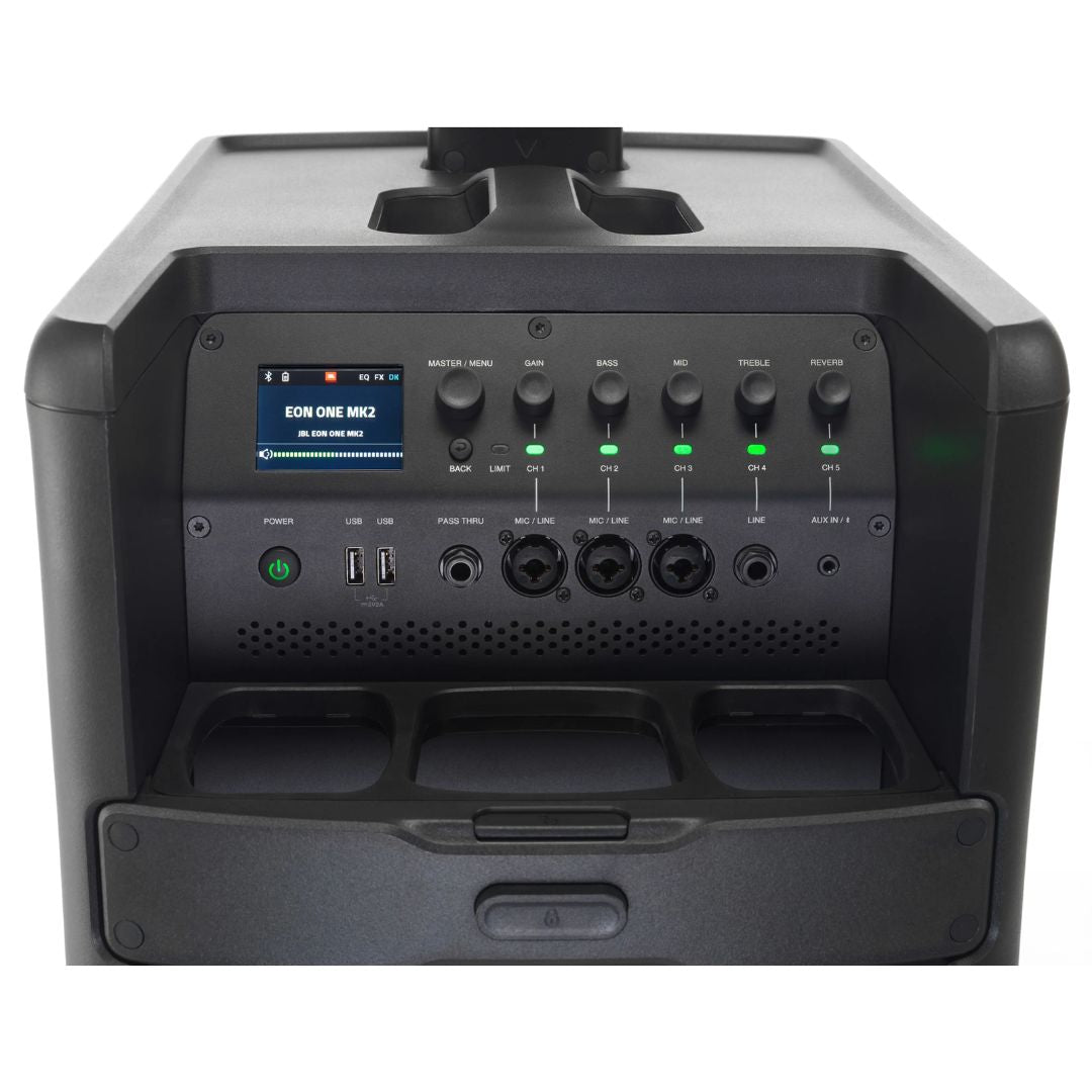 JBL EON ONE MK2 | Sistema de Columna PA Portátil con Batería