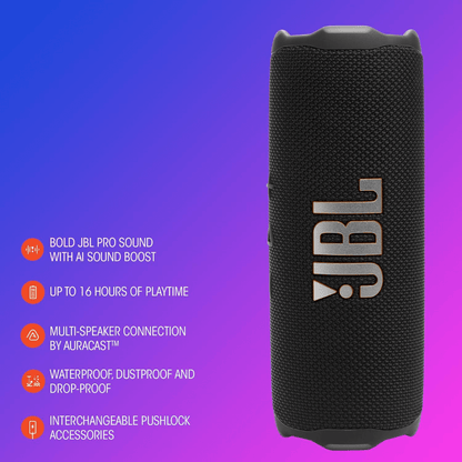 JBL Flip 7 Blue | Parlante Portátil 100% Original Resistente al Agua
