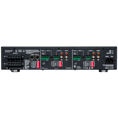 JBL VMA2120 | Amplificador Mezclador de 8 Entradas y 2 Canales de 120W