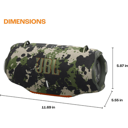 JBL Xtreme 4 Black | Parlante Portátil 100% Original Resistente al Agua