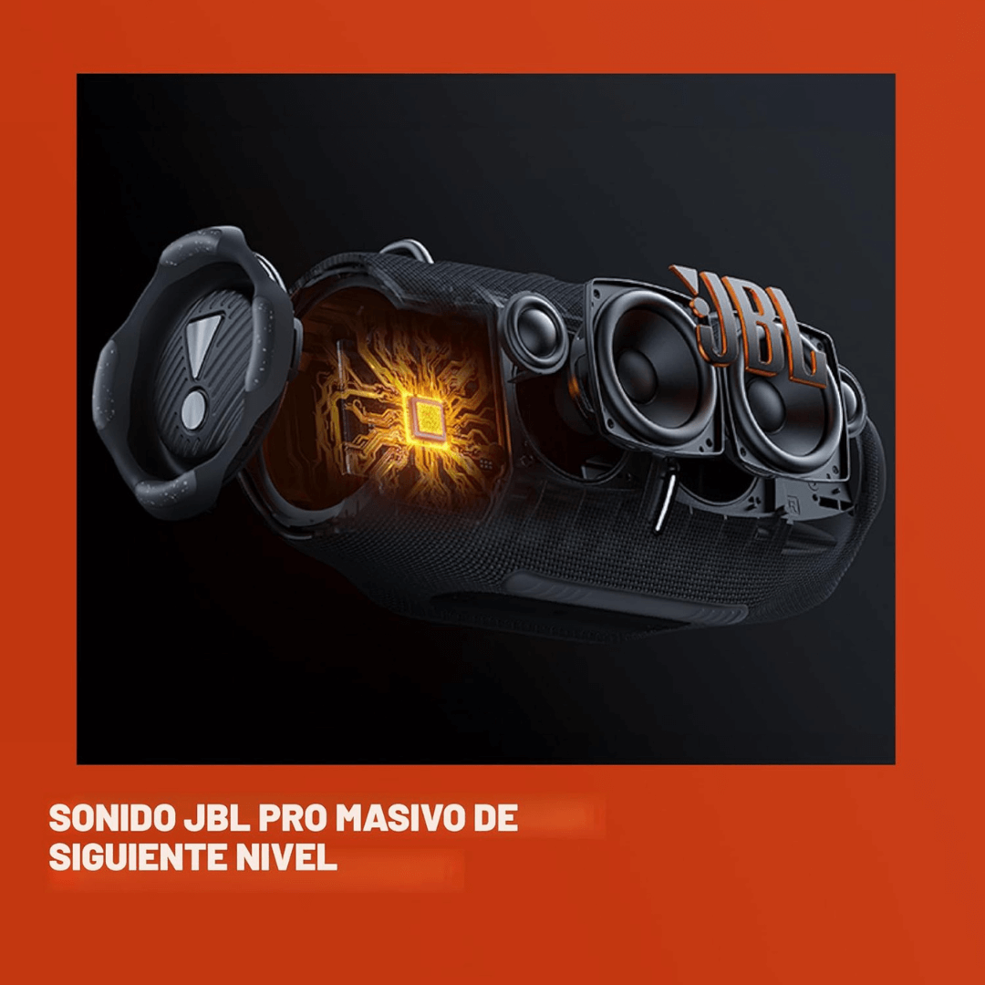 JBL Xtreme 4 Black | Parlante Portátil 100% Original Resistente al Agua