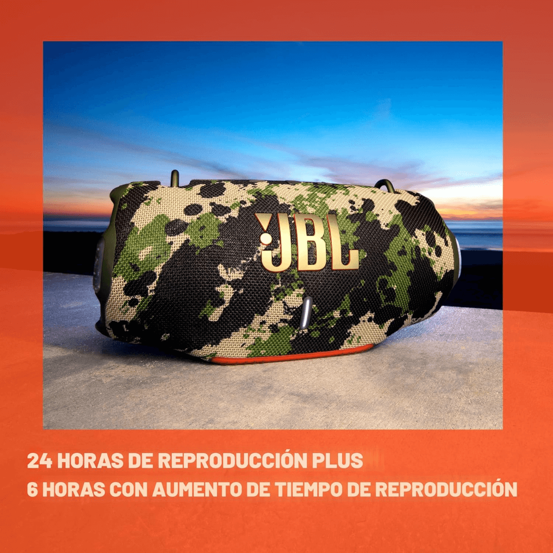 JBL Xtreme 4 Black | Parlante Portátil 100% Original Resistente al Agua