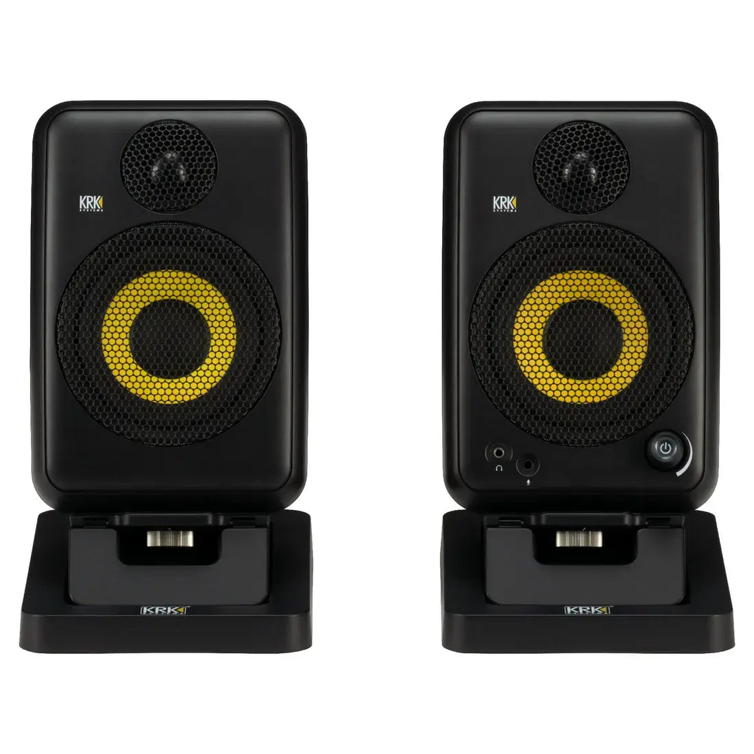 KRK GOAUX 4 (Par) | Monitores Activos de Estudio Portátiles con Bluetooth