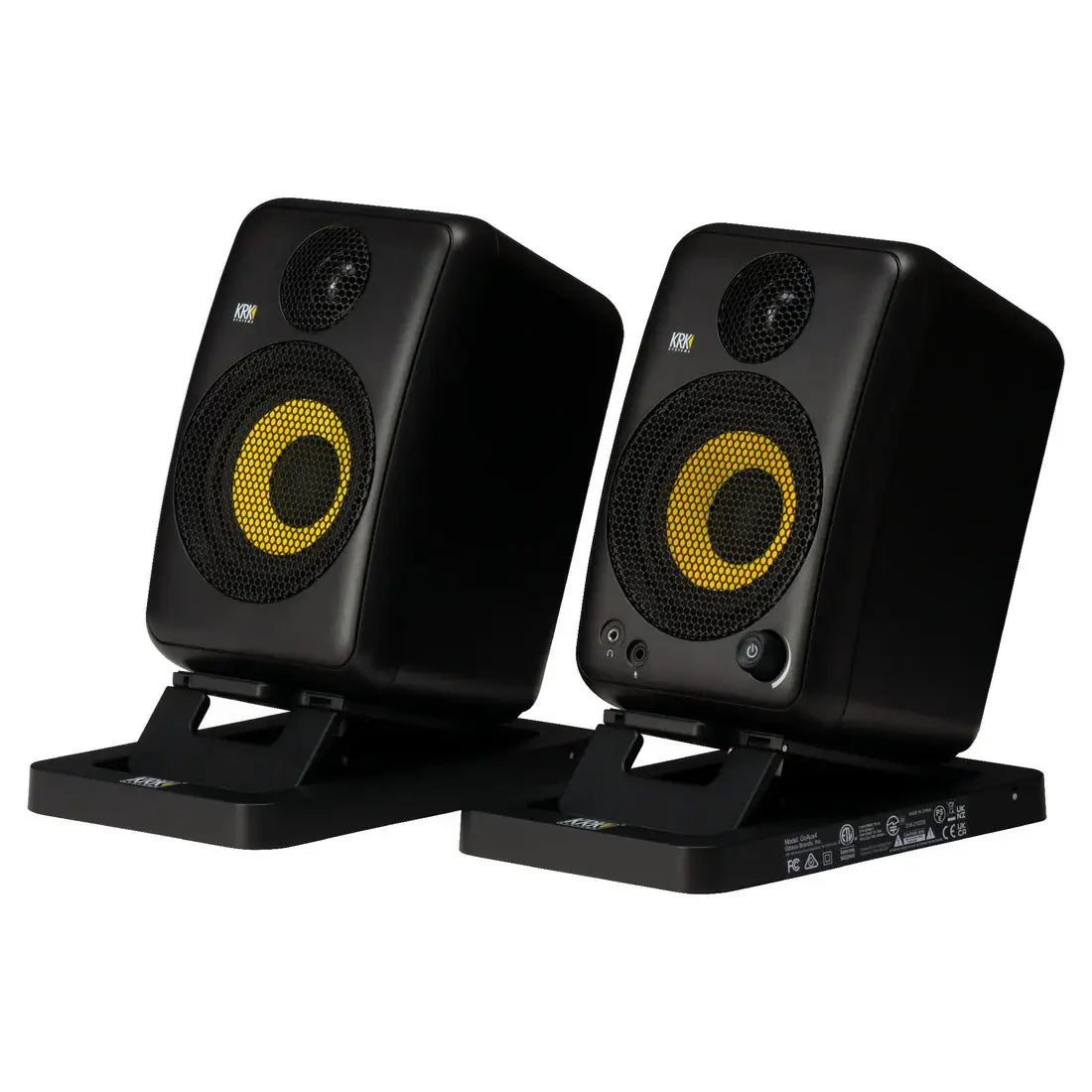 KRK GOAUX 4 (Par) | Monitores Activos de Estudio Portátiles con Bluetooth