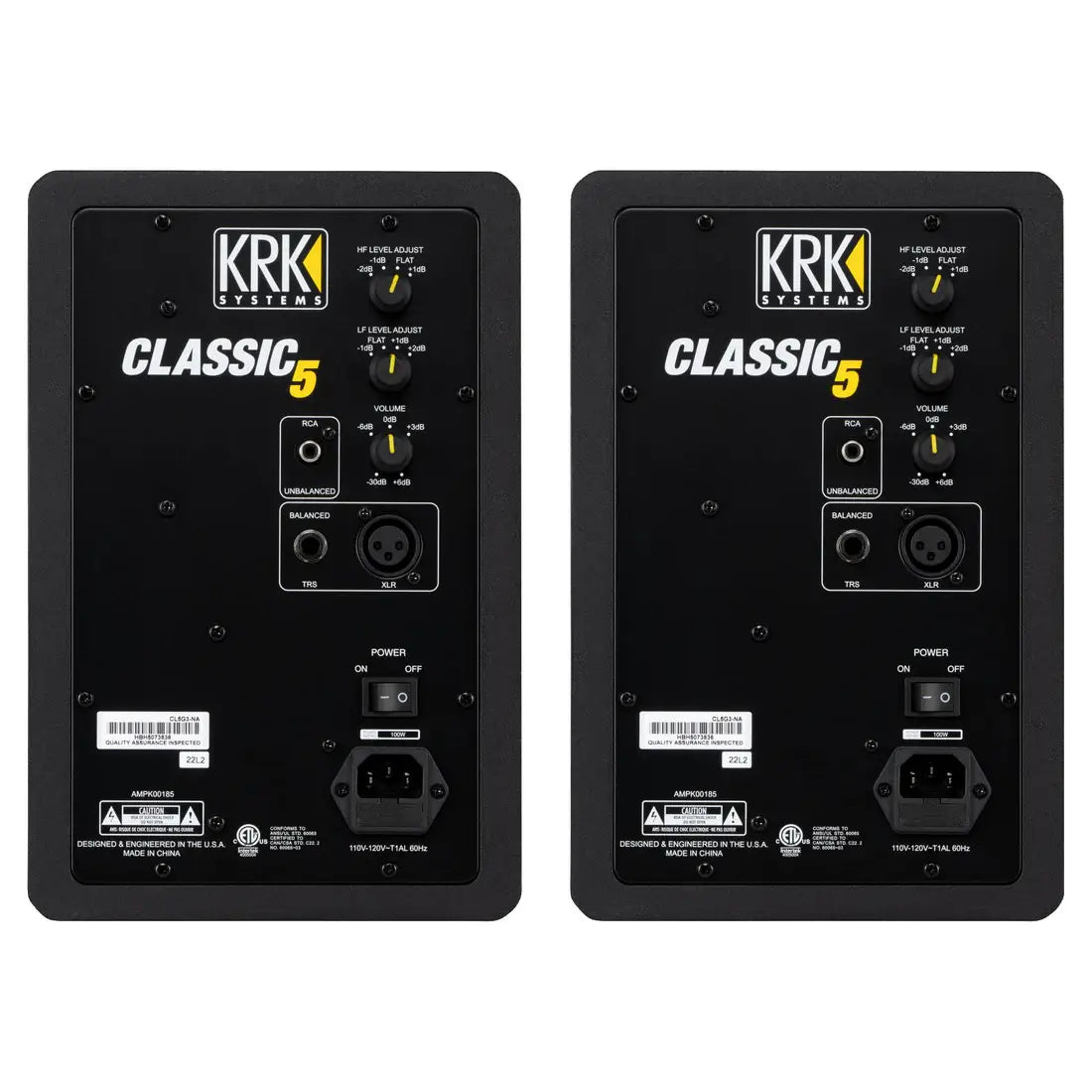 KRK Classic 5 Rokit CL5G3 (Par) | Monitores Activos de Estudio 5”