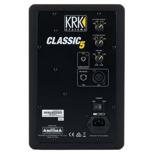 KRK Classic 5 Rokit CL5G3 (Par) | Monitores Activos de Estudio 5”