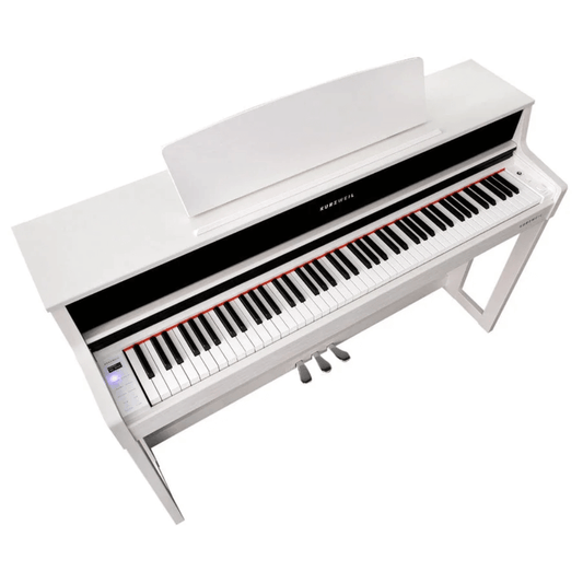 KURZWEIL CUP 410 WH | Piano Digital de 88 Teclas con Mueble en Color Blanco