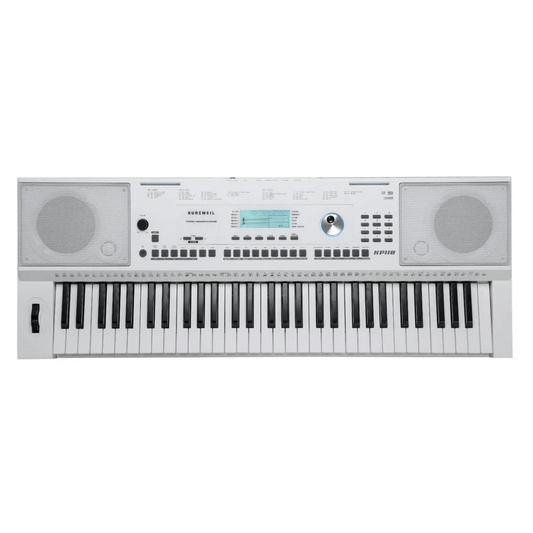 KURZWEIL KP110 WH | Teclado Digital de 61 Teclas Sensibles al Tacto