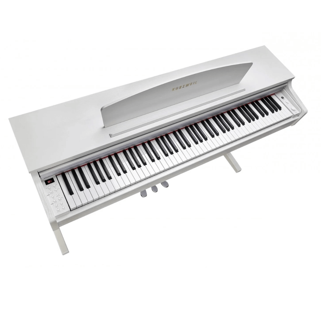 KURZWEIL M115 WH | Piano Digital 88 Teclas con Mueble Blanco