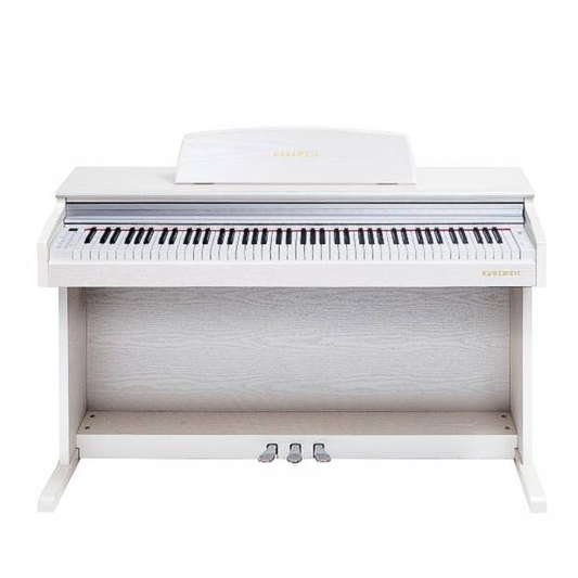 KURZWEIL M210R | Piano Digital de 88 Teclas Color Blanco