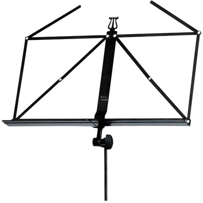 K&M 10010-000-55 Black | Atril Plegable de Acero para Partituras