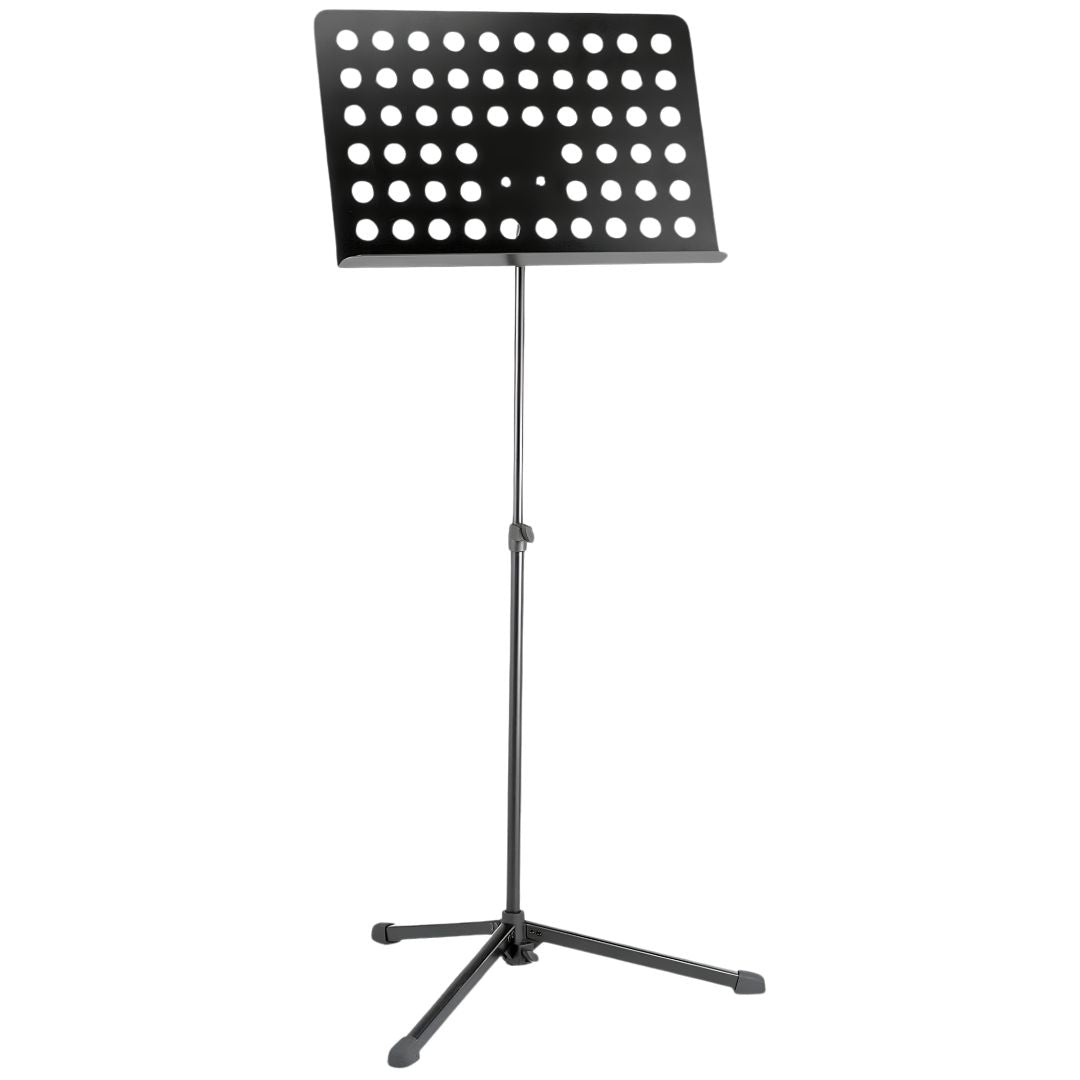 K&M 12179-000-55 Black | Atril Profesional para Orquesta y Partituras