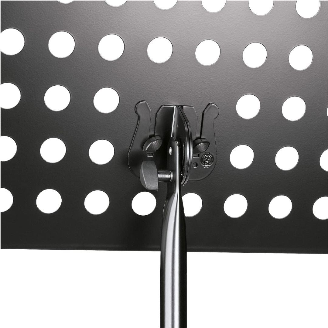 K&M 12179-000-55 Black | Atril Profesional para Orquesta y Partituras