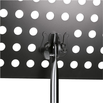 K&M 12179-000-55 Black | Atril Profesional para Orquesta y Partituras