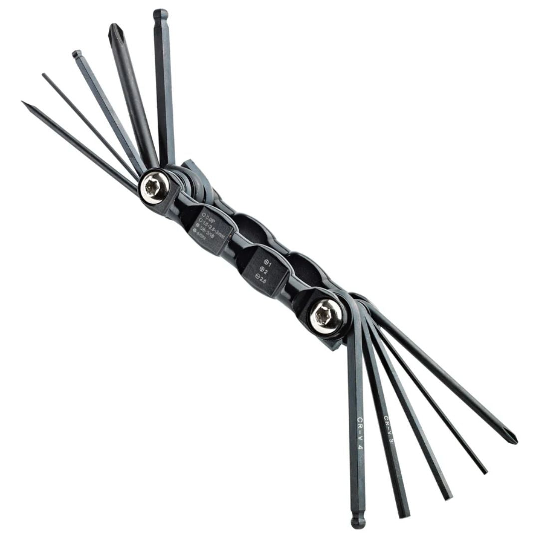 K&M 14585-000-00 | Herramienta Multifunción para Calibración y Ajuste de Guitarras con Llaves Allen y Destornilladores