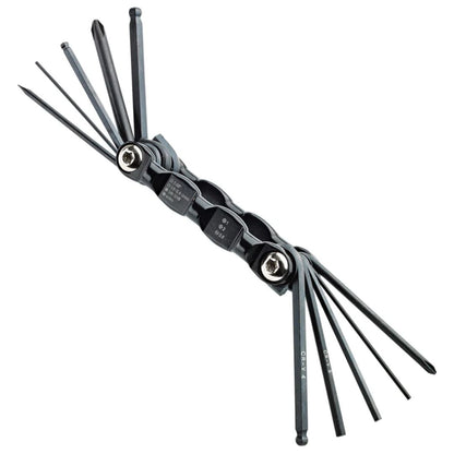 K&M 14585-000-00 | Herramienta Multifunción para Calibración y Ajuste de Guitarras con Llaves Allen y Destornilladores