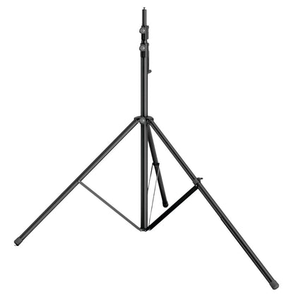 K&M 24740 | Soporte Profesional para Iluminación y Altavoz con Manivela