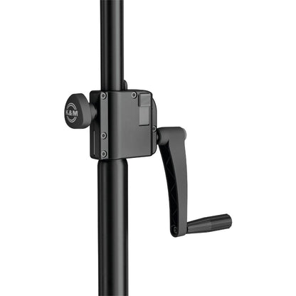K&M 24740 | Soporte Profesional para Iluminación y Altavoz con Manivela