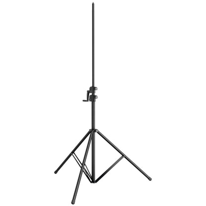 K&M 24740 | Soporte Profesional para Iluminación y Altavoz con Manivela