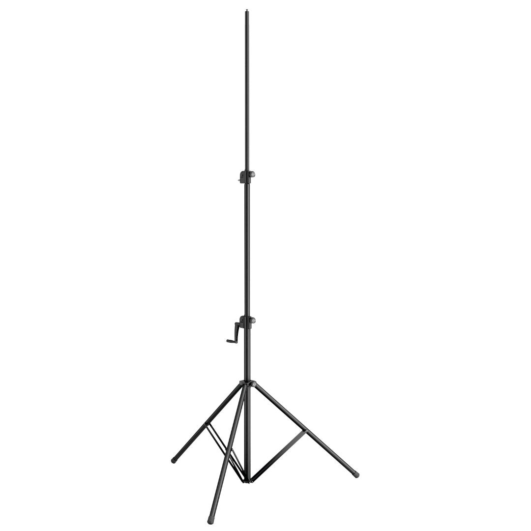 K&M 24740 | Soporte Profesional para Iluminación y Altavoz con Manivela