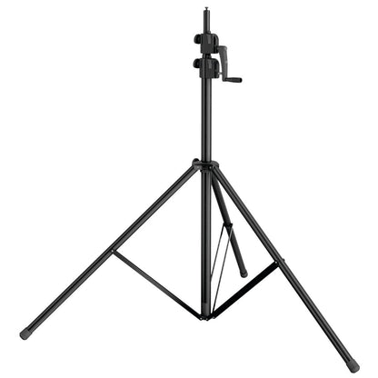 K&M 24740 | Soporte Profesional para Iluminación y Altavoz con Manivela