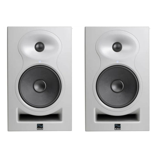 Kali Audio LP-6 V2 White Par | Monitores Activos de Estudio de Campo Cercano 6.5”