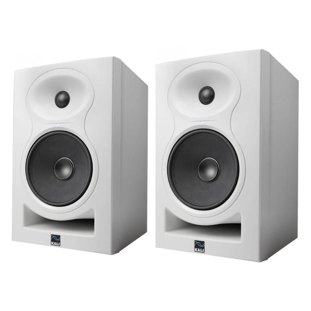 Kali Audio LP-6 V2 White Par | Monitores Activos de Estudio de Campo Cercano 6.5”