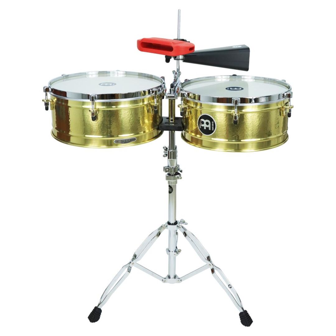 MEINL LC1BRASS+ | Timbal 14” / 15” Luis Conte con Campana y Block