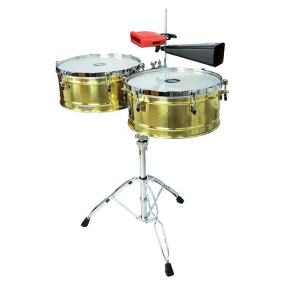MEINL LC1BRASS+ | Timbal 14” / 15” Luis Conte con Campana y Block