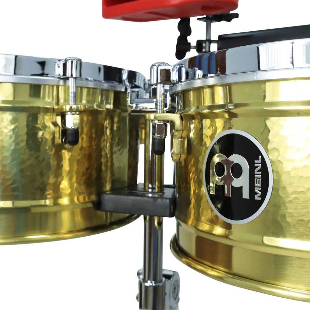 MEINL LC1BRASS+ | Timbal 14” / 15” Luis Conte con Campana y Block