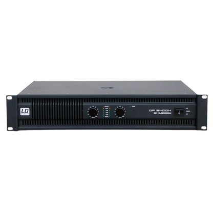 LD Systems LDDP2400 120V | Amplificador de Potencia Clase H Profesional 2×1200W Rack 19”
