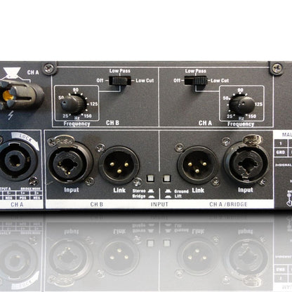 LD Systems LDDP2400 120V | Amplificador de Potencia Clase H Profesional 2×1200W Rack 19”