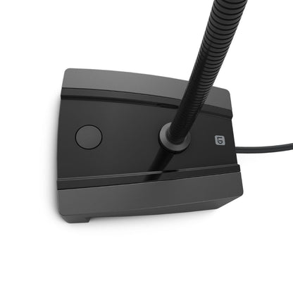 LD Systems LDPAM | Micrófono de Mesa Profesional con Cuello de Cisne
