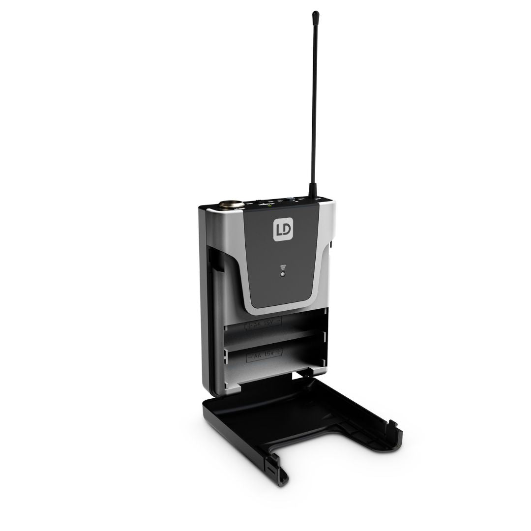 LD Systems LDU306BPH2 | Sistema Doble Inalámbrico UHF con Micrófonos Diadema