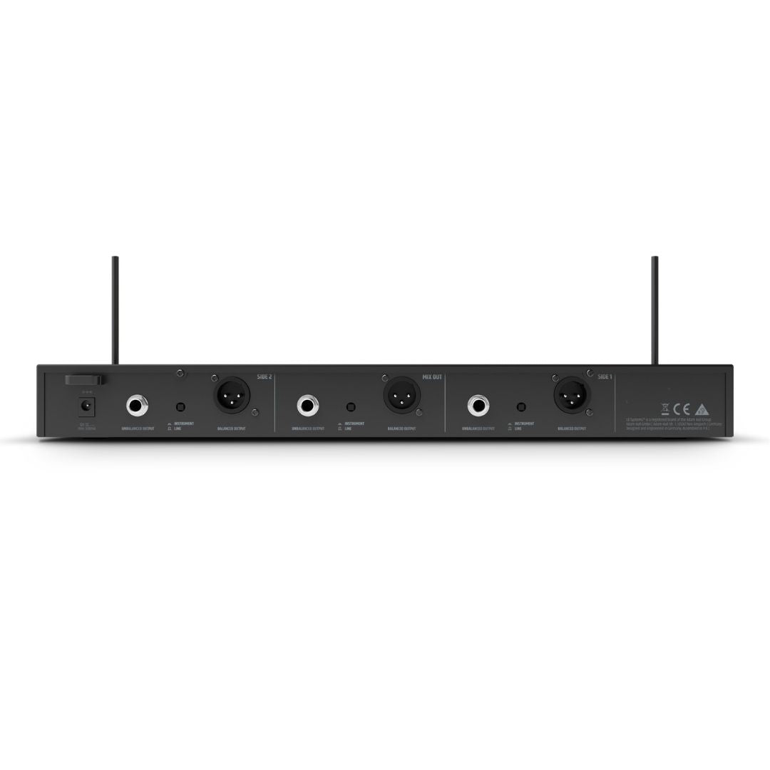 LD Systems LDU306BPH2 | Sistema Doble Inalámbrico UHF con Micrófonos Diadema