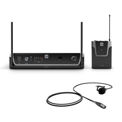 LD Systems LDU306BPL | Sistema Inalámbrico UHF Profesional con Micrófono Lavalier (Solapa)