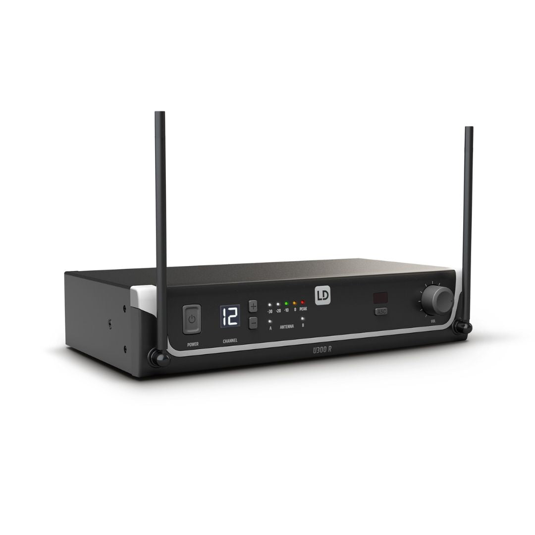 LD Systems LDU306BPL | Sistema Inalámbrico UHF Profesional con Micrófono Lavalier (Solapa)