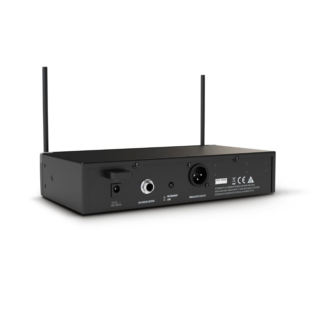 LD Systems LDU306BPL | Sistema Inalámbrico UHF Profesional con Micrófono Lavalier (Solapa)