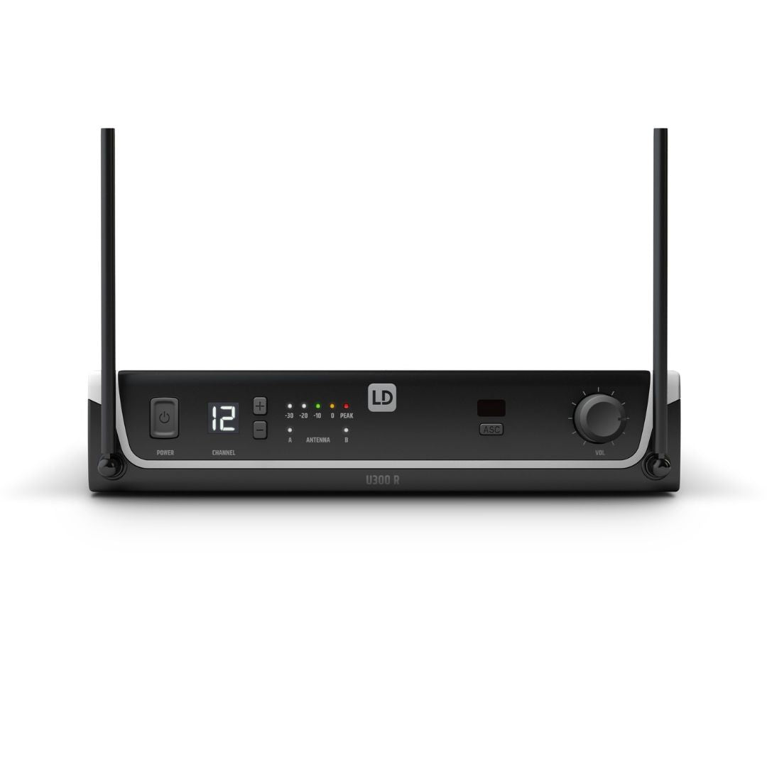LD Systems LDU306BPL | Sistema Inalámbrico UHF Profesional con Micrófono Lavalier (Solapa)