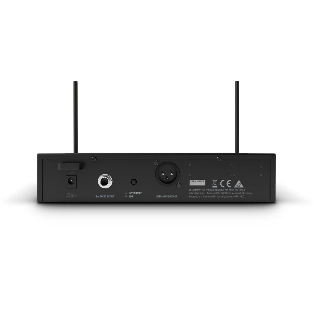 LD Systems LDU306BPL | Sistema Inalámbrico UHF Profesional con Micrófono Lavalier (Solapa)