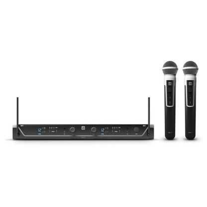 LD Systems LDU306HHD2 | Sistema Doble de Micrófonos Inalámbricos UHF Handheld