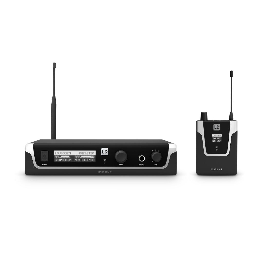 LD SYSTEMS LDU506IEM | Sistema In-Ear Monitor Profesional UHF 655–679 MHz